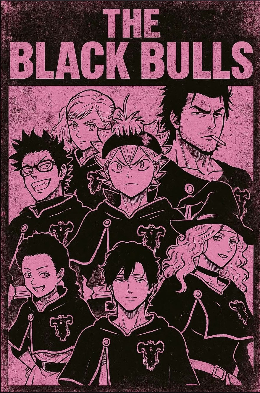 THE BLACK BULLS / PINK