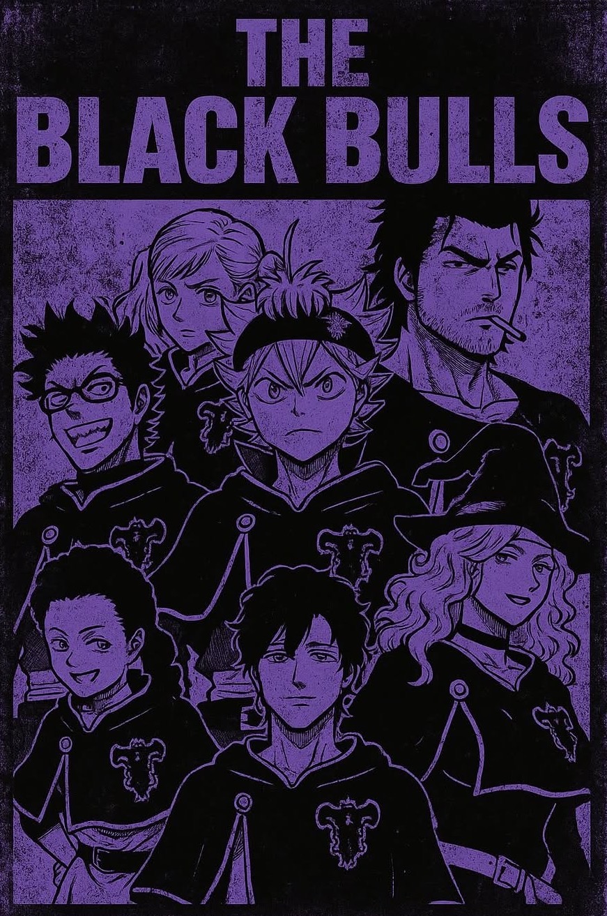 THE BLACK BULLS / PURPLE